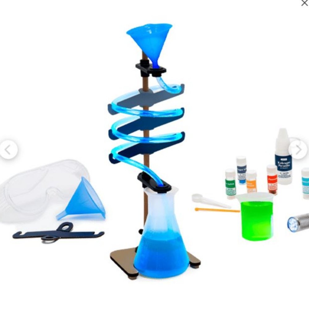 NEW Glow Lab KiwiCo Kiwi Crate Science Experiment Craft Kit UV Light  Homeschool